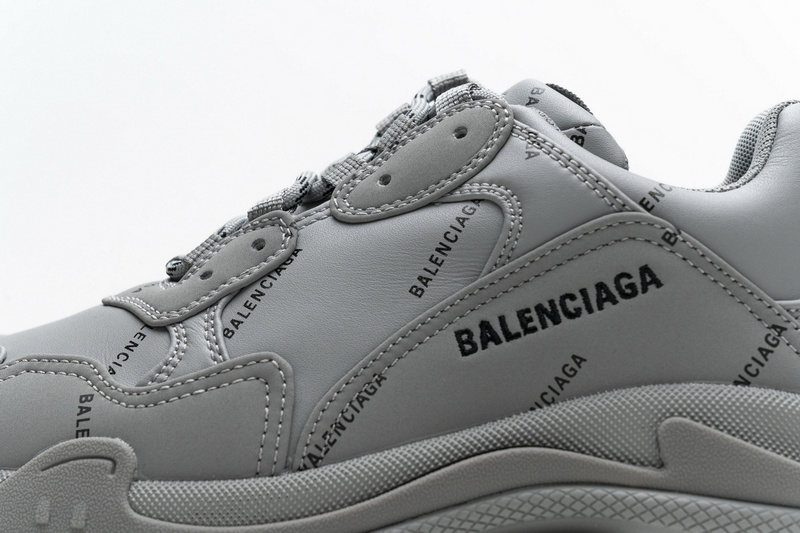 Balenciaga Triple S Grey Black