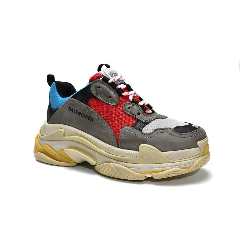 Balenciaga Triple S Blue Red