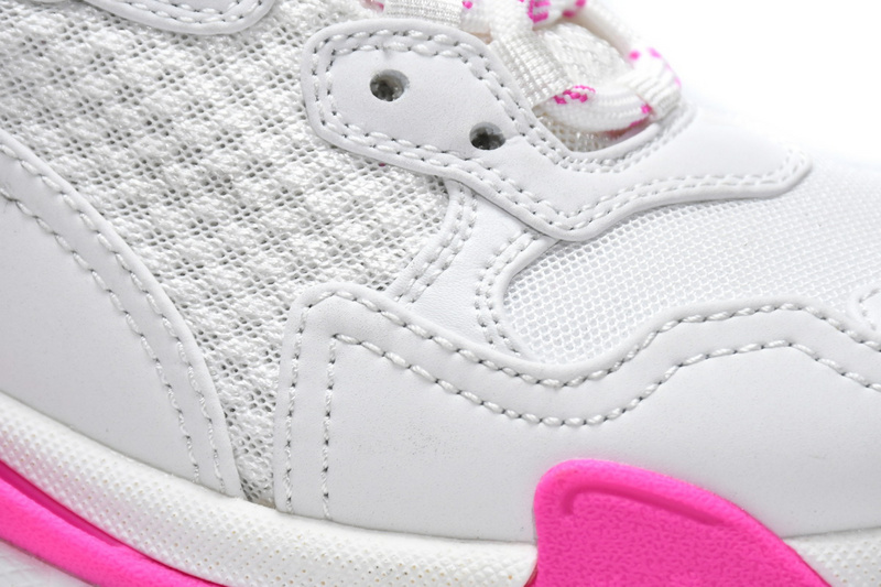 Balenciaga Triple S White Peach Red