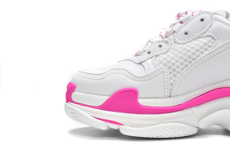 Balenciaga Triple S White Peach Red