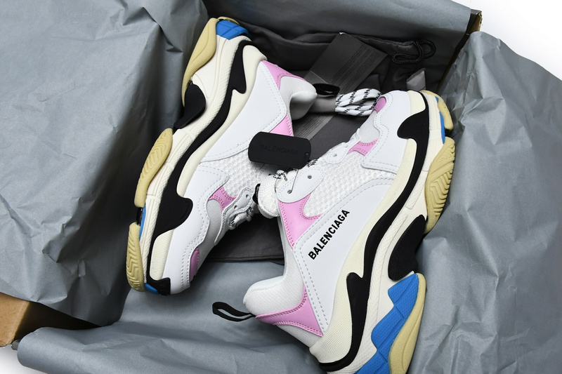 Balenciaga Triple S Blue Pink