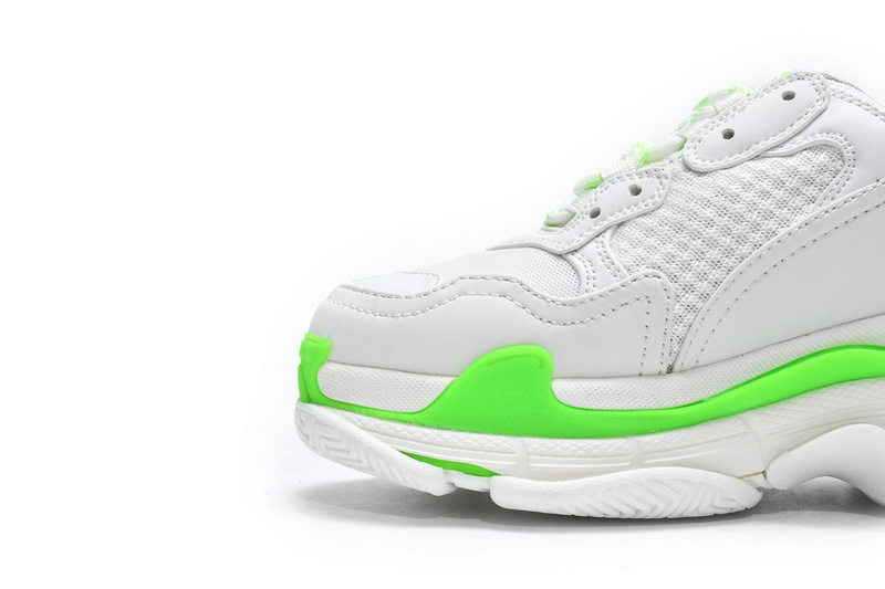 Balenciaga Triple S White Grey Green