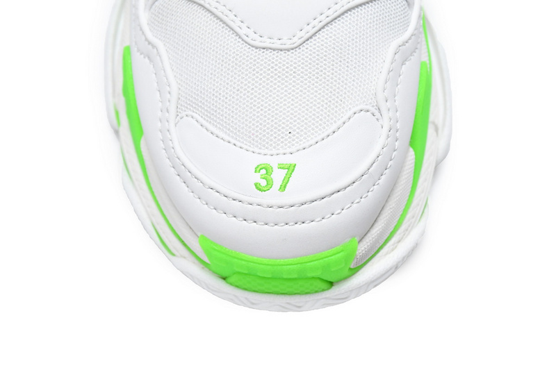 Balenciaga Triple S White Grey Green