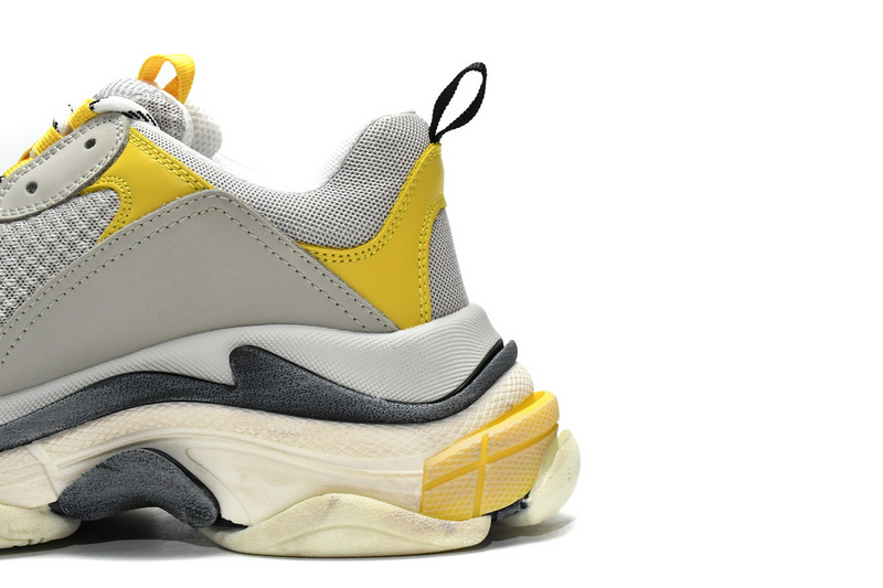 Balenciaga Triple S Grey Yellow