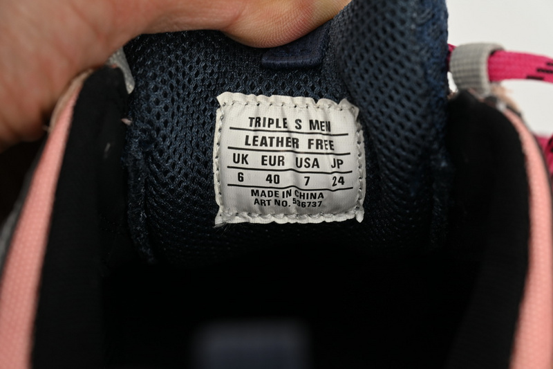 Balenciaga Triple S Grey Pink