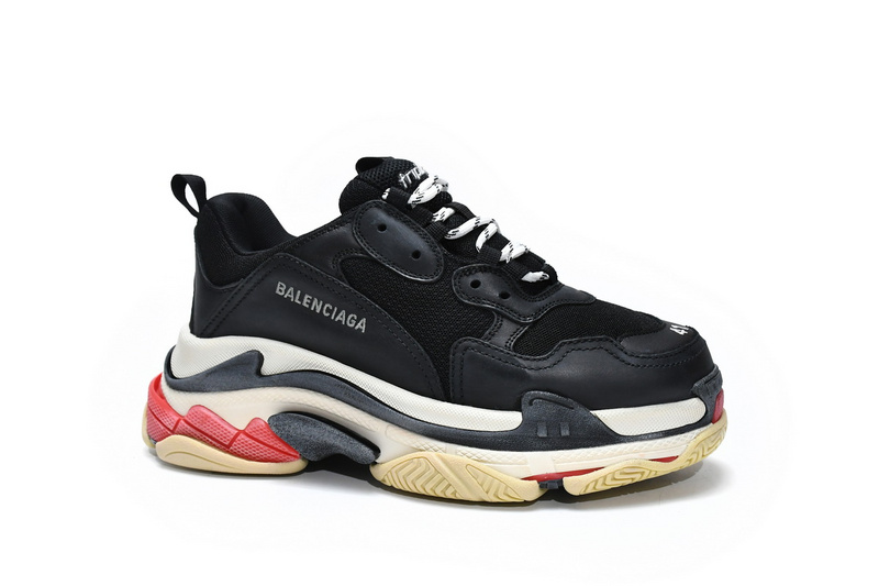 Balenciaga Triple S Black Red