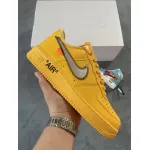 GB Off-White x Nike Air Force 1 Low University Gold