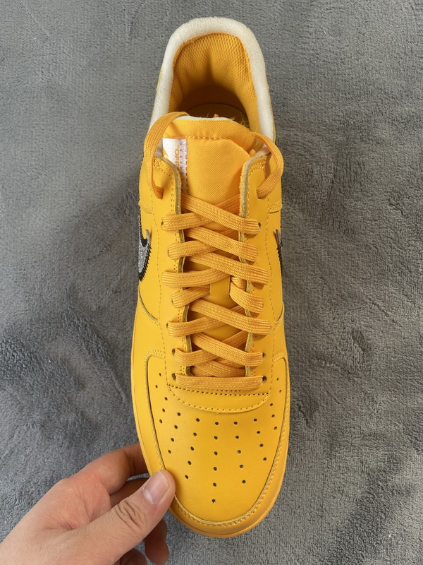 GB Off-White x Nike Air Force 1 Low University Gold