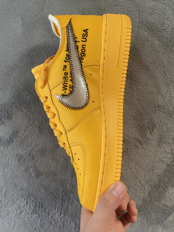 GB Off-White x Nike Air Force 1 Low University Gold
