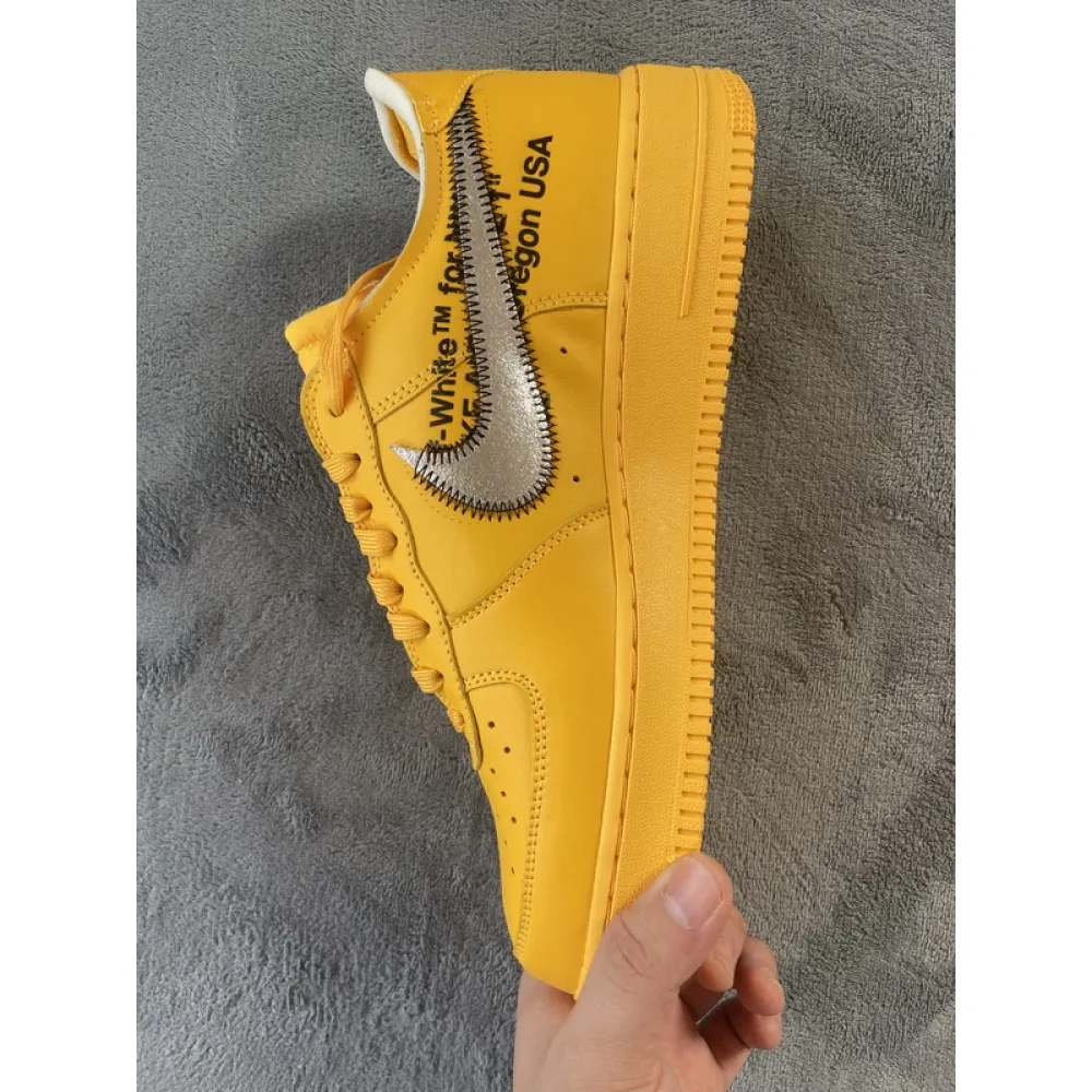 GB Off-White x Nike Air Force 1 Low University Gold