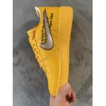 GB Off-White x Nike Air Force 1 Low University Gold