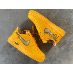 GB Off-White x Nike Air Force 1 Low University Gold