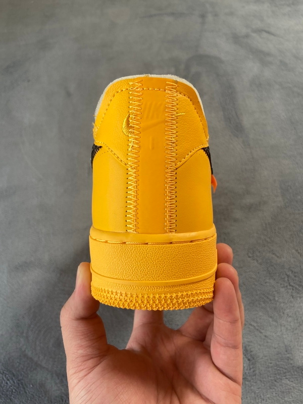 GB Off-White x Nike Air Force 1 Low University Gold