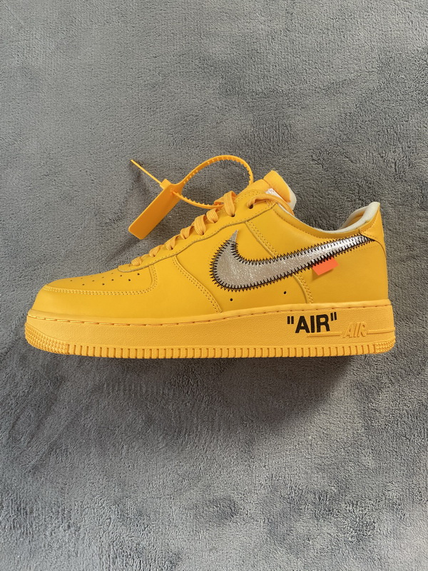 GB Off-White x Nike Air Force 1 Low University Gold