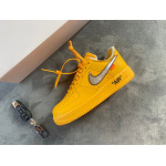 GB Off-White x Nike Air Force 1 Low University Gold
