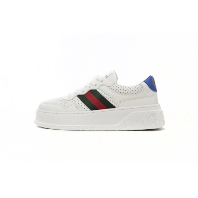 GUCCI Chunky B White and Blue Tail