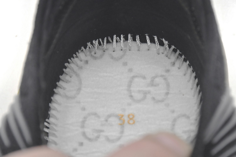 Gucci Run Sneakers Black Yellow