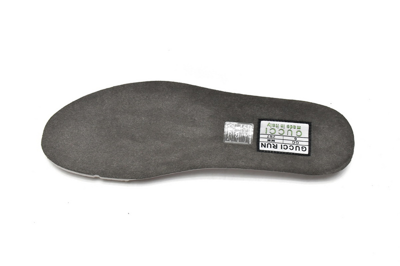 Gucci Run Sneakers Grey Red