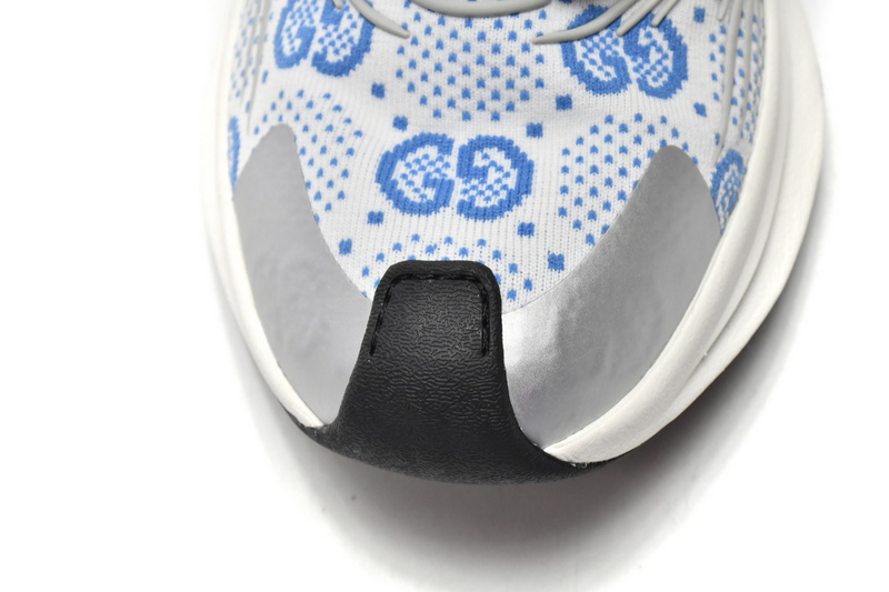 Gucci Run Sneakers White Blue