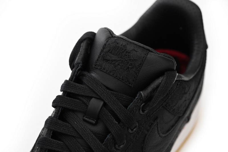 OG Fragment Design x CLOT x Nike Air Force 1 Low Black Silk