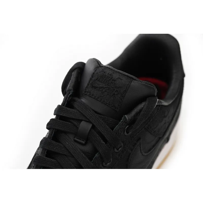 OG Fragment Design x CLOT x Nike Air Force 1 Low Black Silk