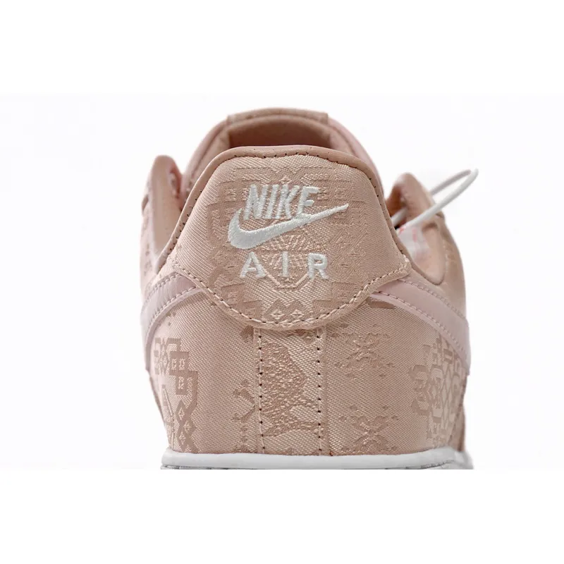 QF CLOT x Nike Air Force 1 Low Premium Rose Gold Silk