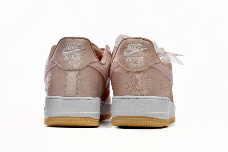 QF CLOT x Nike Air Force 1 Low Premium Rose Gold Silk