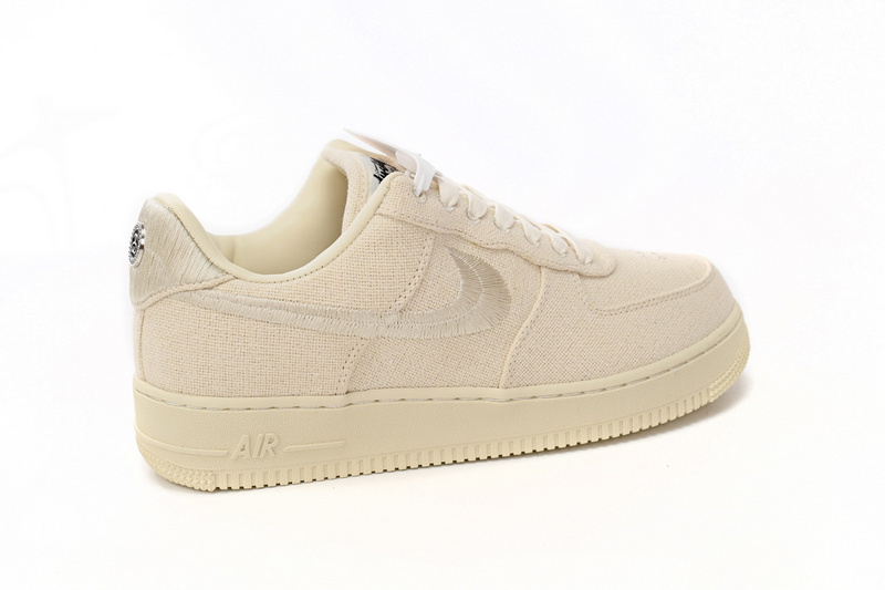 QF Stussy x Nike Air Force 1 Low “Fossil Stone”