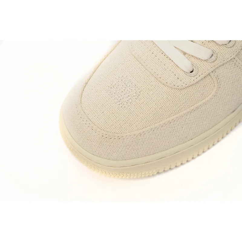 QF Stussy x Nike Air Force 1 Low “Fossil Stone”