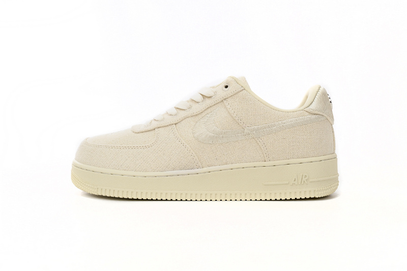QF Stussy x Nike Air Force 1 Low “Fossil Stone”