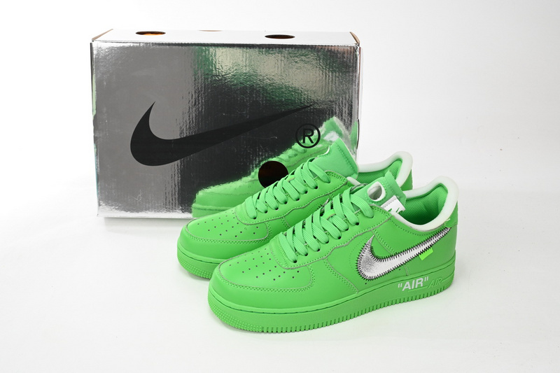 TS OFF White X Air Force 1 Low Green