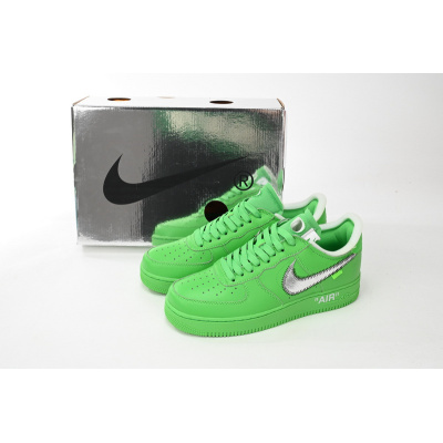 TS OFF White X Air Force 1 Low Green 02