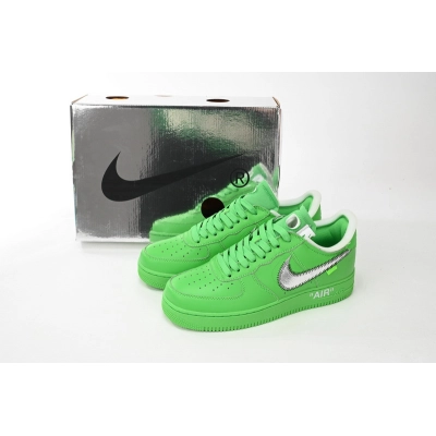 TS OFF White X Air Force 1 Low Green 02