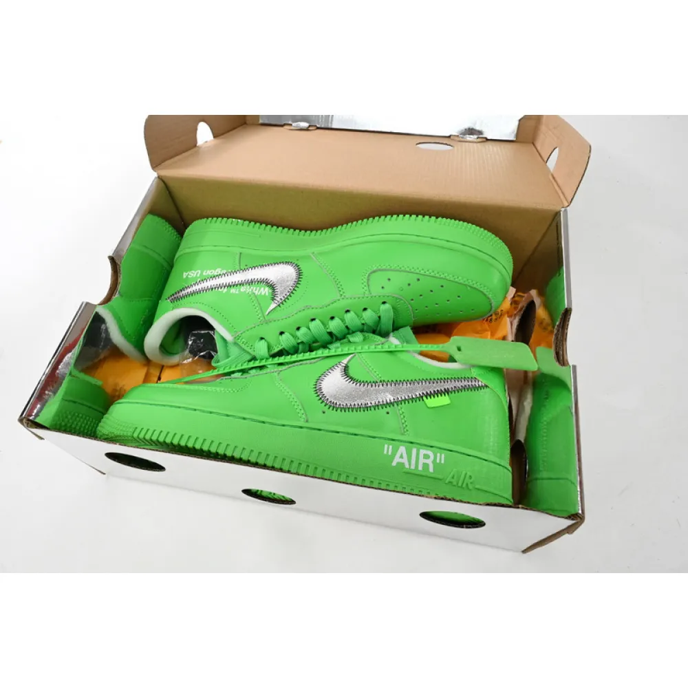 TS OFF White X Air Force 1 Low Green