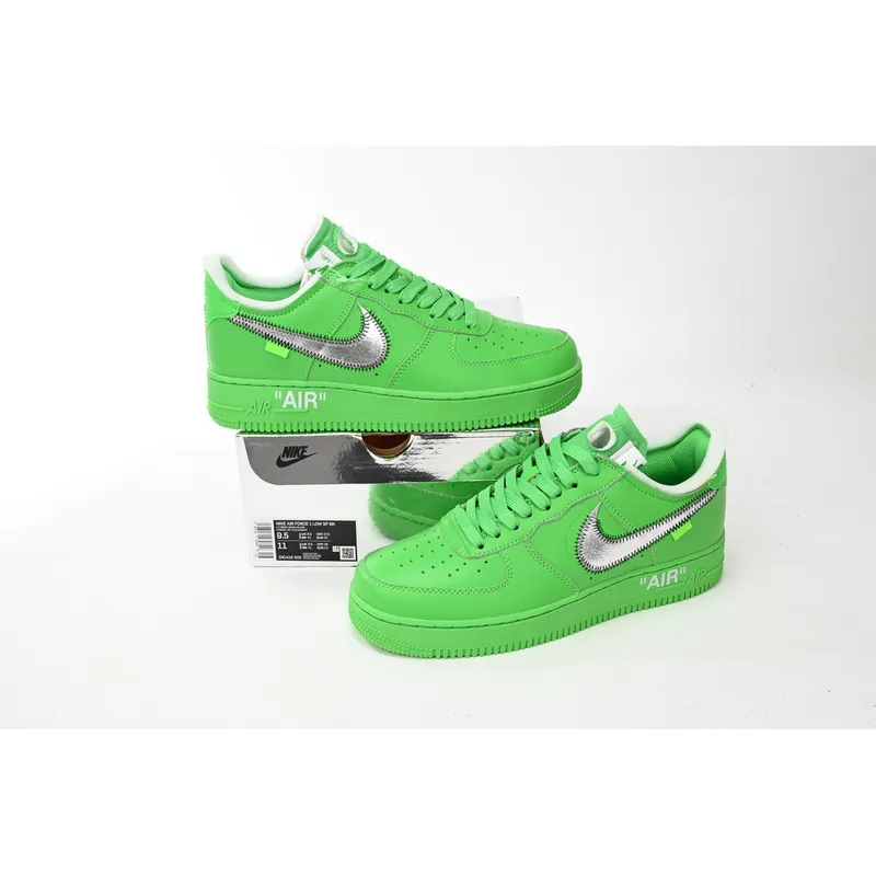 TS OFF White X Air Force 1 Low Green