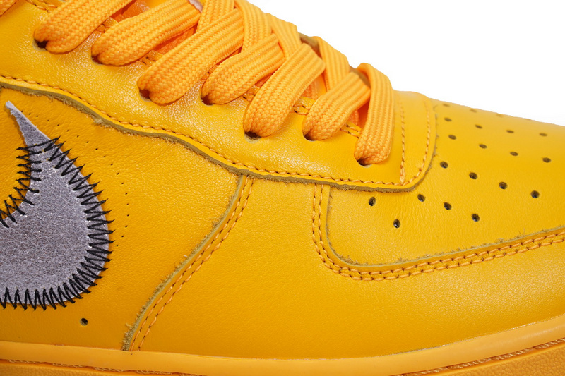 TS Off-White x Nike Air Force 1 Low University Gold