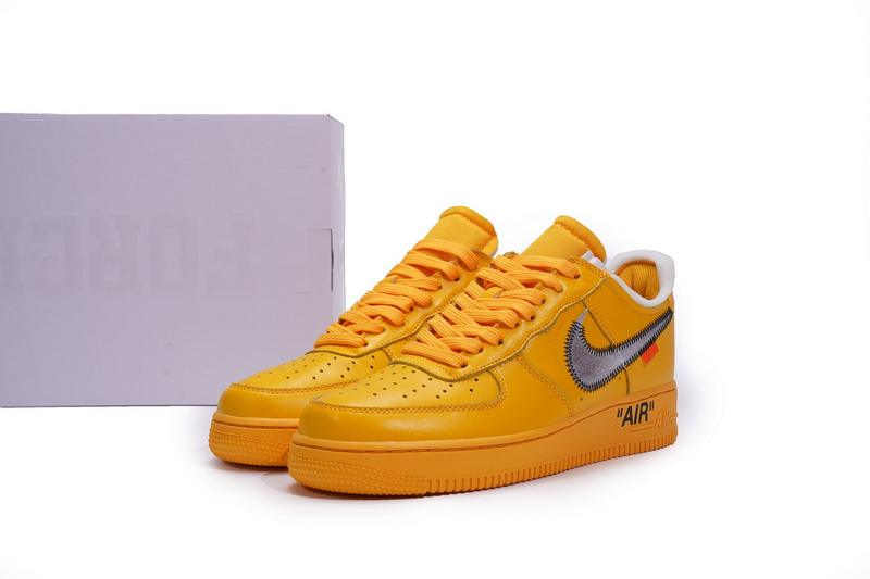 TS Off-White x Nike Air Force 1 Low University Gold