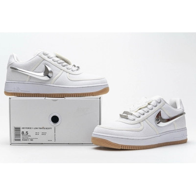 TS Travis Scott x Nike Air Force 1“White” 02