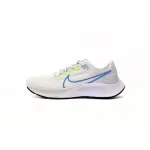  Nike AIR ZOOM PEGASUS 38 White Green Blue Tick