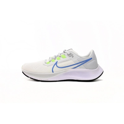  Nike AIR ZOOM PEGASUS 38 White Green Blue Tick