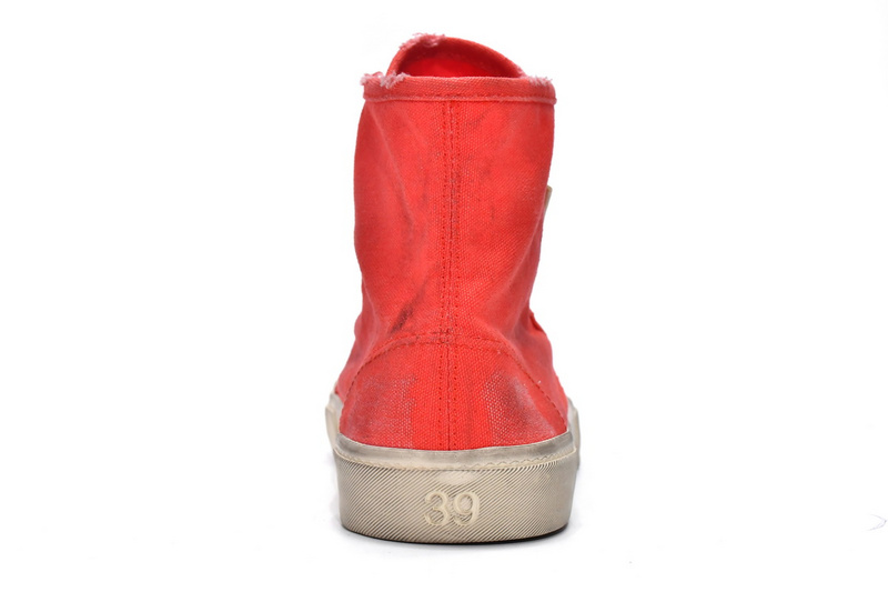 Balenciaga Paris High Destroyed - Red