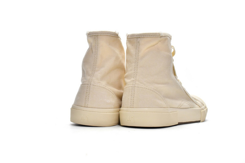 Balenciaga Paris High Destroyed - White