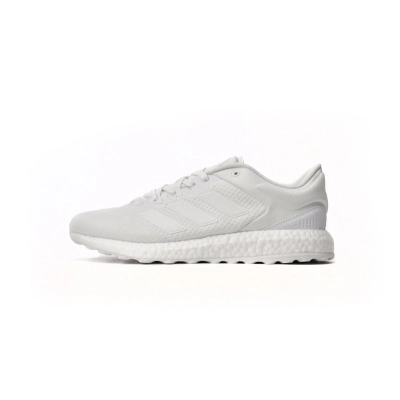 Adidas Pure Boost 21 All White 01