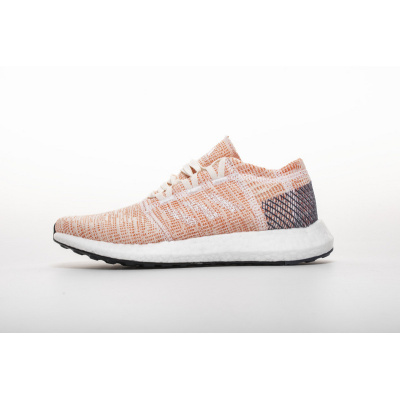 Adidas Pure Boost GO "Cloud White/Cloud White/Mystery Ink"  01