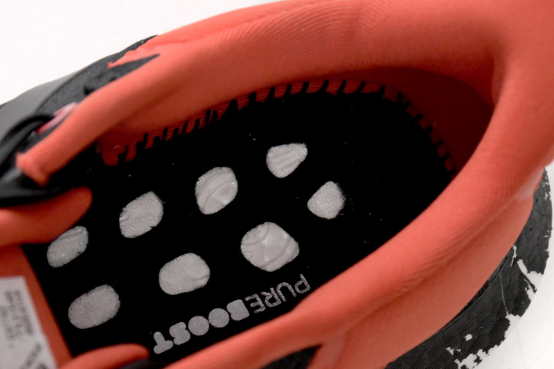 Adidas Pure Boost 21 Black Vivid Red