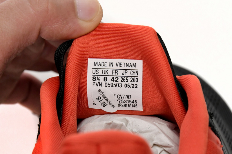 Adidas Pure Boost 21 Black Vivid Red