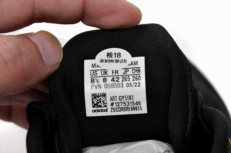 Adidas Pure Boost 21 Splicing Black