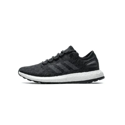 Adidas PureBoost “Black White” 01