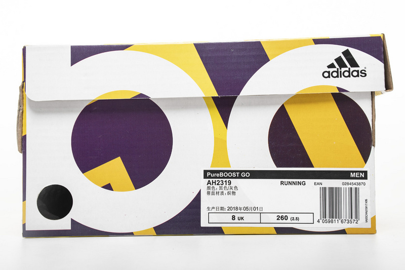 Adidas Pure Boost GO "Core Black/Grey/Grey"