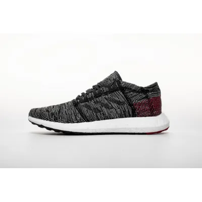 Adidas Pure Boost GO "Carbon/Core Black/Power Red" 01